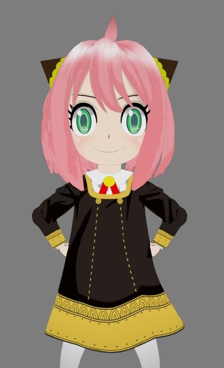 VTuber向けオリジナル3Dモデル制作します イラスト1枚から、配信で映える表情豊かなVRMモデルへ。 イメージ5