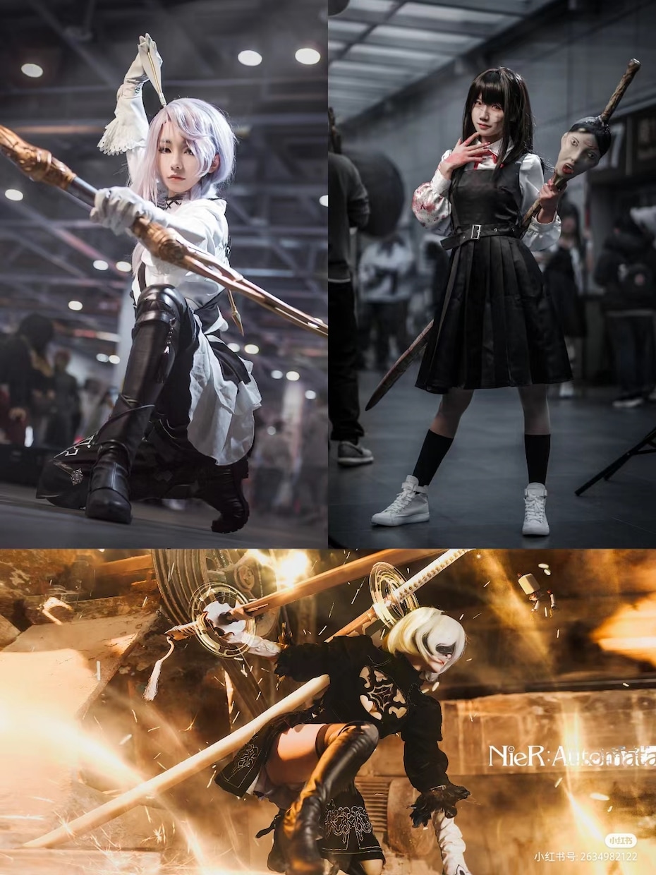 Cosplay画像修正・加工・合成できますます 顔の修正。エフェクト追加など写真をアニメに近づける イメージ3