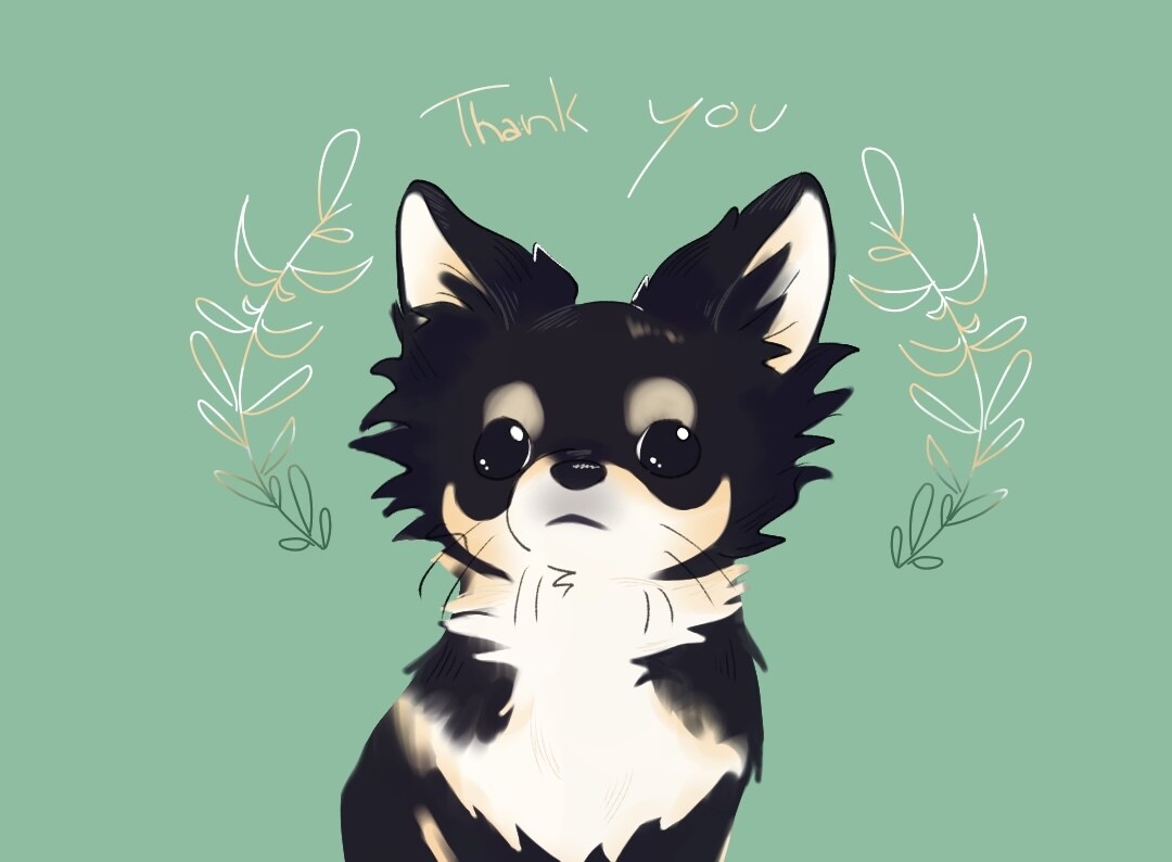 プレゼント・アイコン等❣️愛犬のイラスト描きます 可愛い愛犬を漫画イラストのようなタッチであなたの元へ！ イメージ3