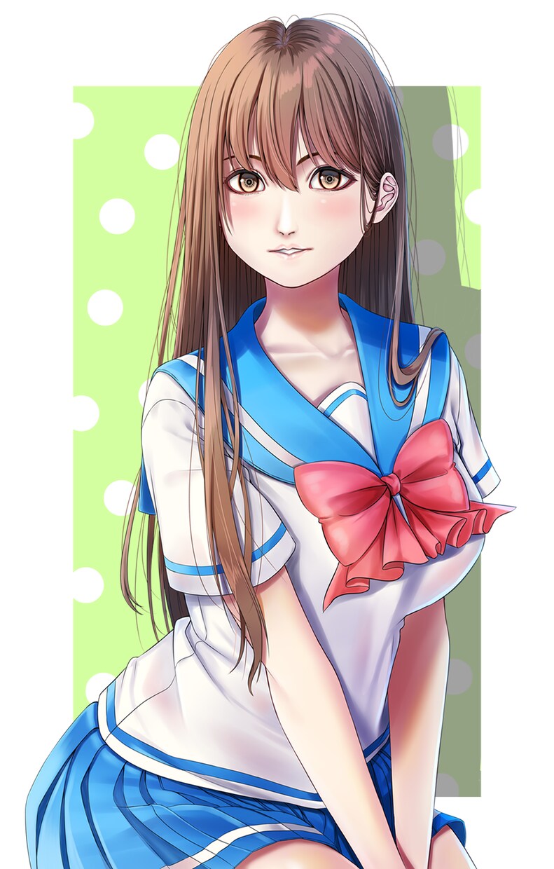 少しクセのあるかわいい女の子を描きます あなただけの理想のかわいいガール！！ イメージ3