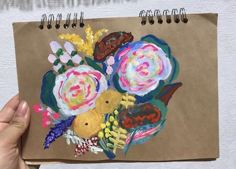 お花の絵描きます 結婚式・お誕生日・プレゼント、お花の絵描きます！ イメージ8