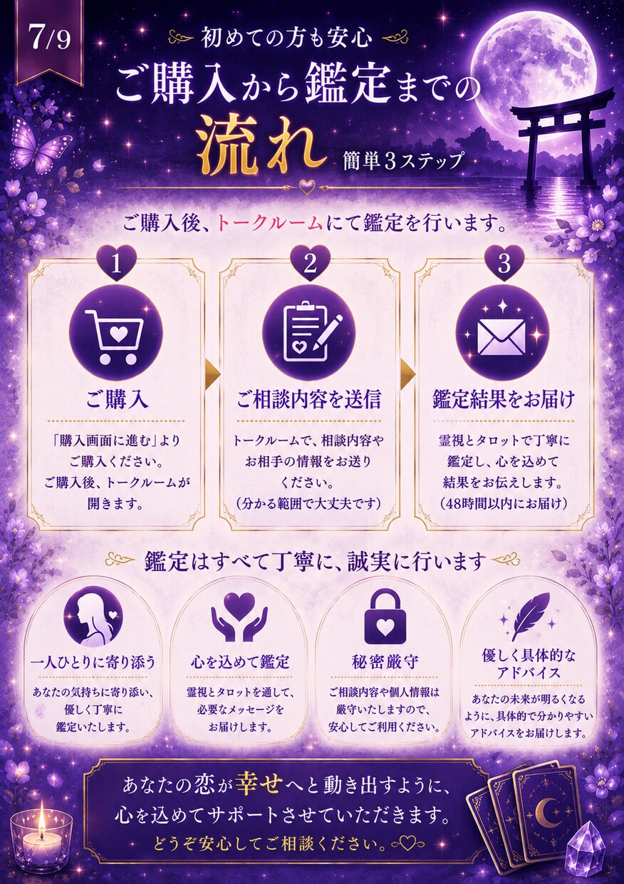 彼の本音と恋の未来を視ます 私のことどう思ってる？答えを視ます イメージ7