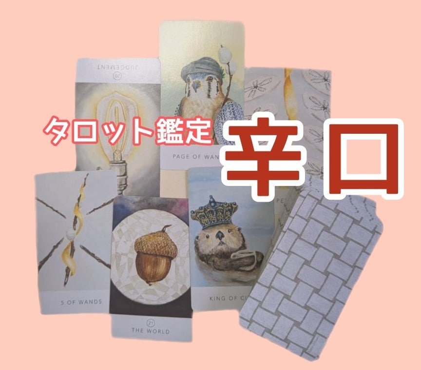 タロットカードなどで丁寧に占います 《6枚展開》タロット鑑定＋補足で丁寧に《辛口》 イメージ2