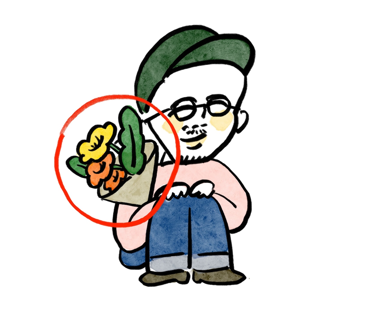 キャッチーなポートレート描きます くっきりポップなイラストで印象的に！ イメージ7