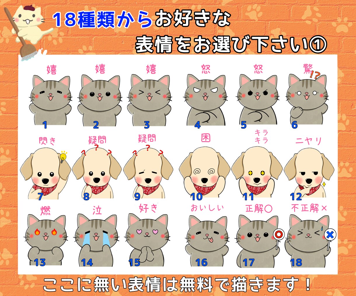 ゆるかわ動物！商用可！キャラクター作成します Instagram、ブログに！ペットをイラストにも出来ます！ イメージ3