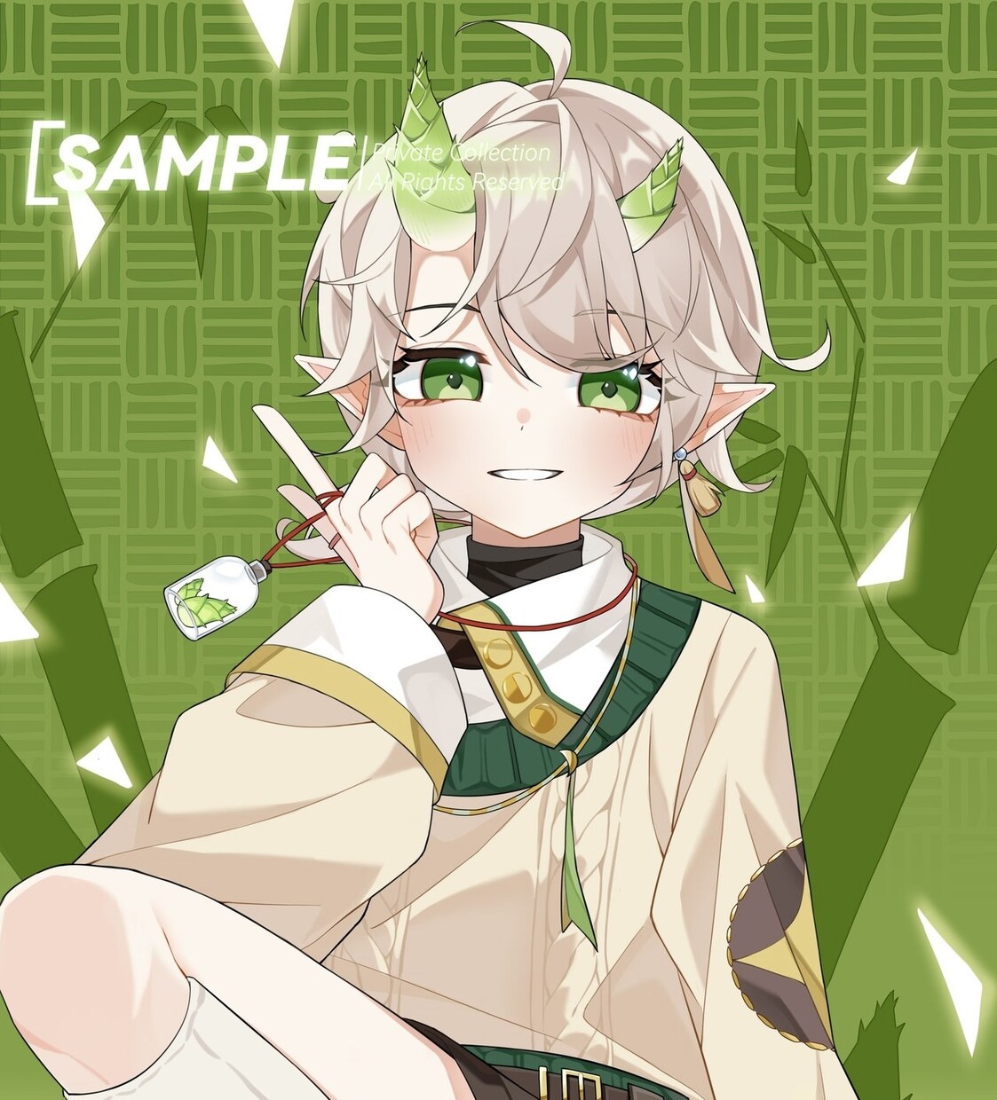 キラキラ✨イラストを描きます あなた用のアイコン/半身/全身イラスト！気軽に相談ください イメージ4