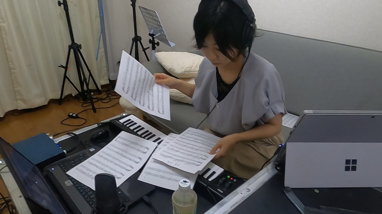 歌ってみたボーカル修正/ハモリ作成/MIXします 私も歌い手初心者！一緒に勉強しましょー！ハモリ作成大募集 イメージ2
