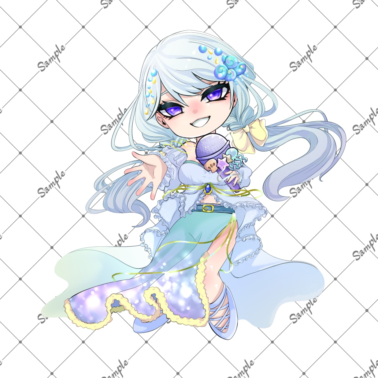 商用利用可！ミニキャラ制作します 思わず目を引くポップでかわいいミニキャラ イメージ3