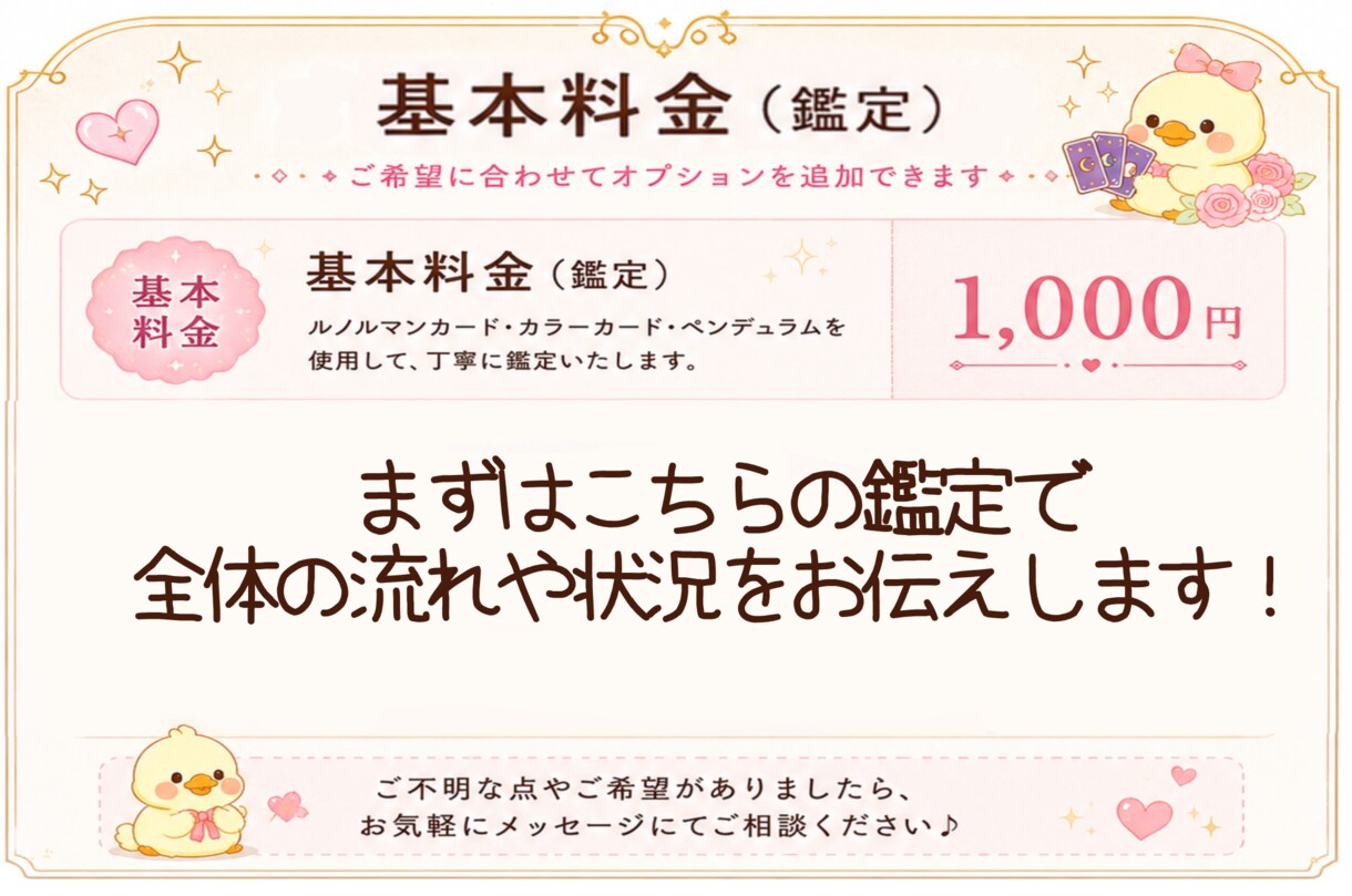 ルノルマンカード(3枚引き)で丁寧に鑑定します あなたに必要なメッセージを心を込めてお届けします イメージ2