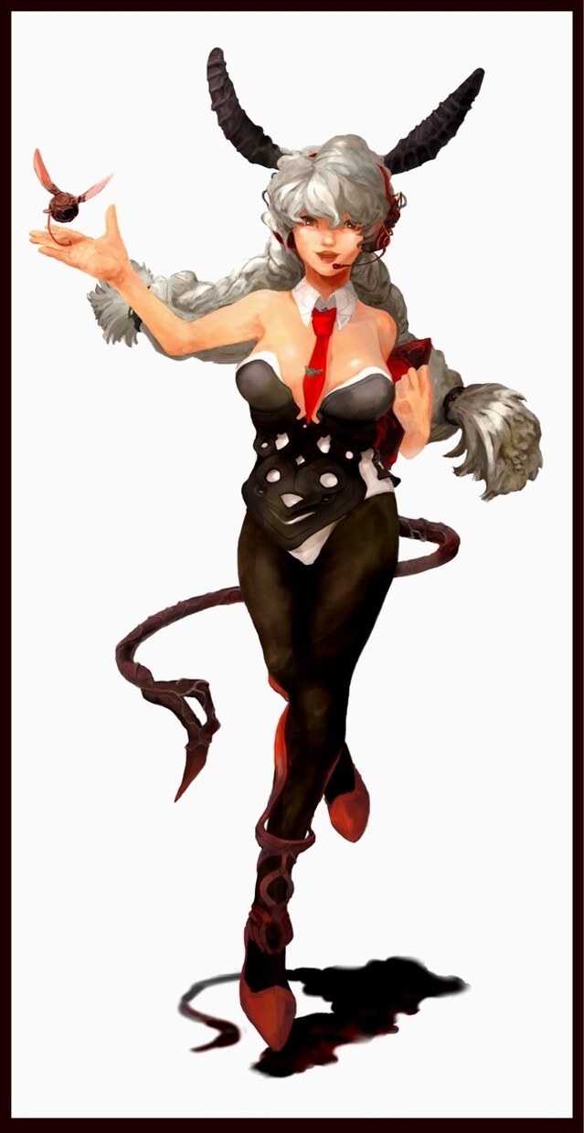顔アイコン、ゲームで使用する立ち絵など描きます 厚塗り独特の絵柄の欲しい方へオススメします イメージ7