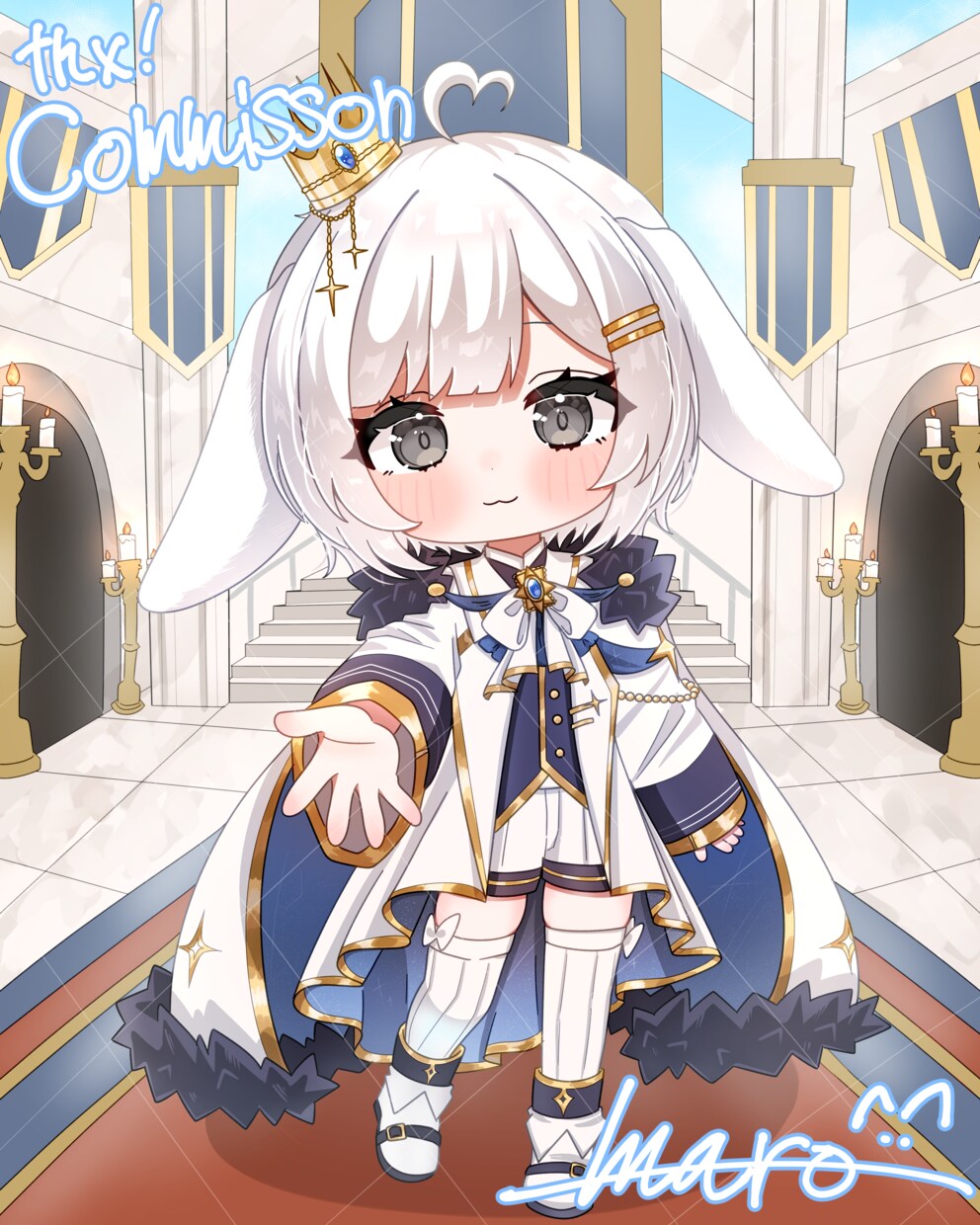かわいいイラストを描きます イラスト依頼 イラストオーダー 立ち絵 SDイラスト イメージ9