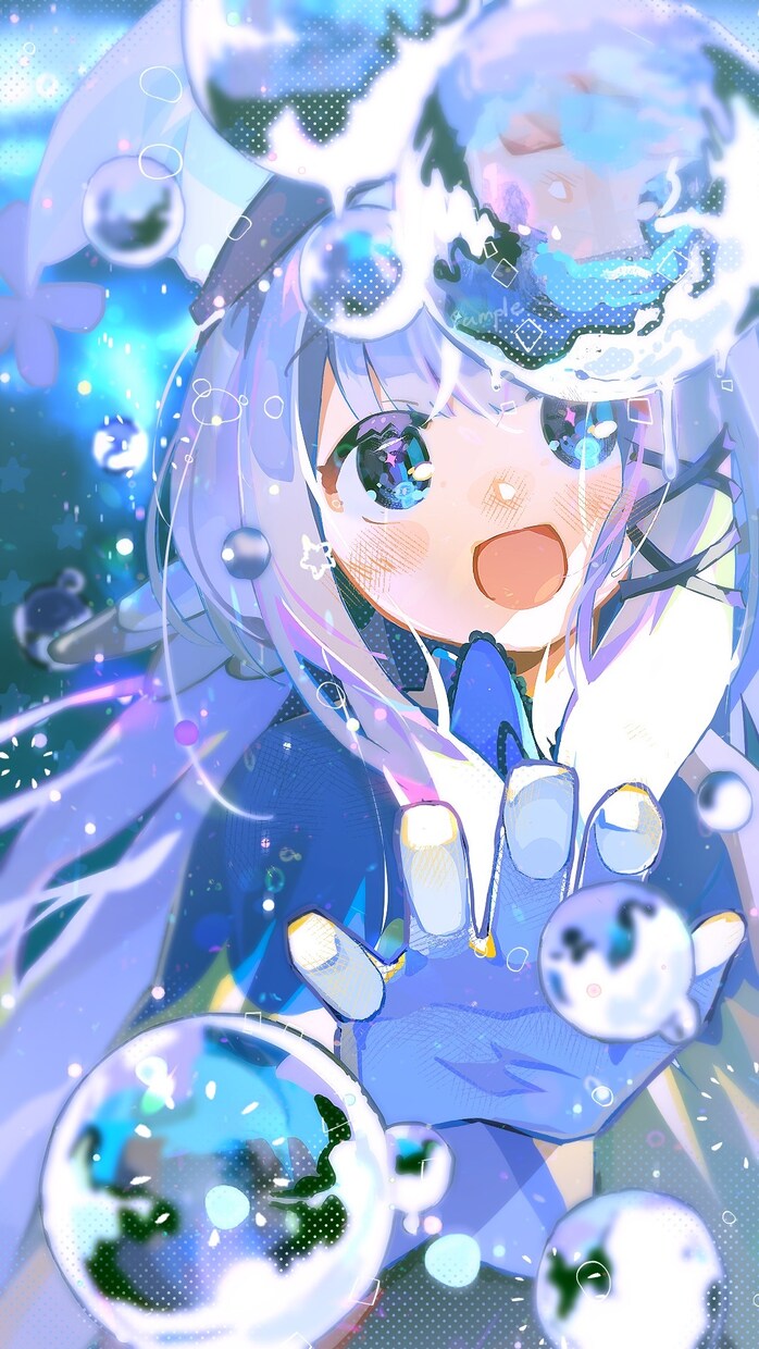 キラキラ・可愛い・暖かいイラストお描きします 動画/SNS等に！目を惹くイラストで画面を華やかにしませんか イメージ1