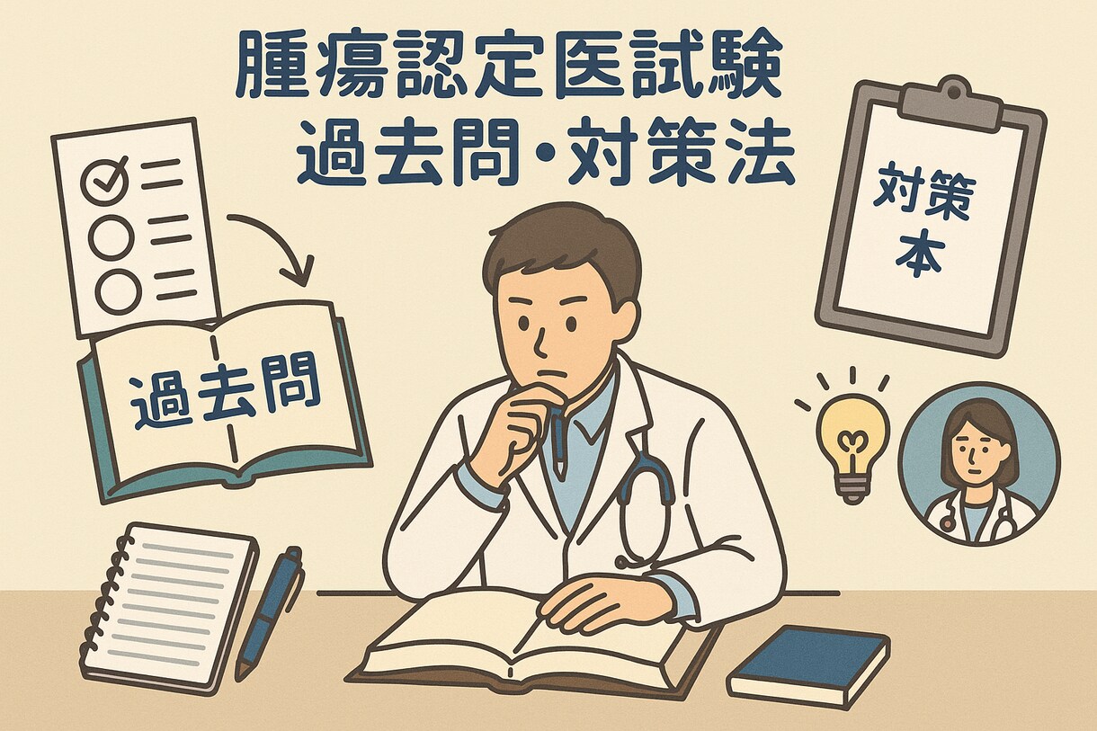 腫瘍認定医2種試験過去問➕試験対策をお渡しします 過去問と対策をデータとチャットでお伝えします。 イメージ1