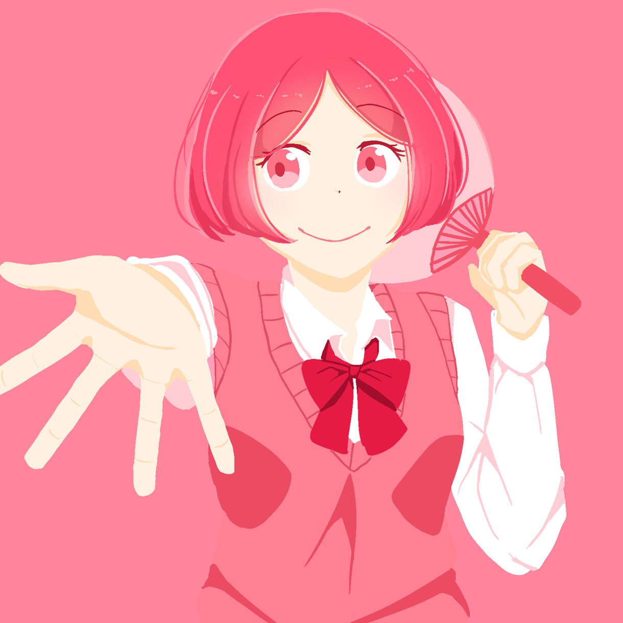 アイコン、SNSにて使用できるイラストを描きます 線画のない絵本の絵のようなイラストです。衣装デザインも可能！ イメージ4