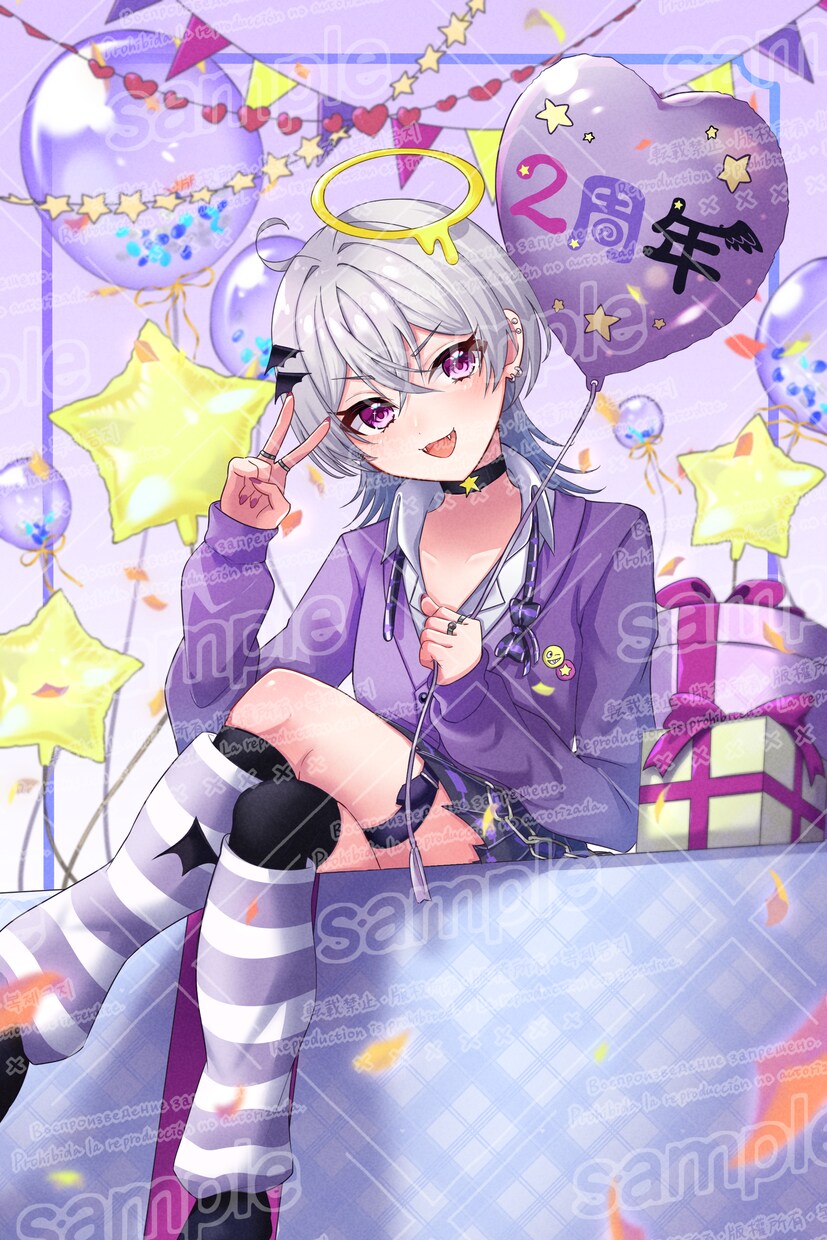 目を惹くキャラクターイラストを描きます キュートでセクシーなVtuber、Vライバー様のイラスト！ イメージ6