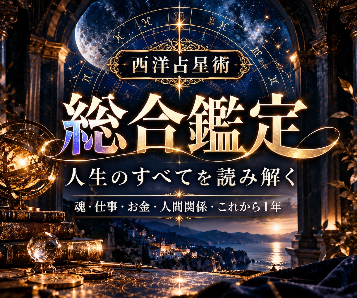 総合鑑定｜仕事・お金・人間関係など読み解きます 人生全体を読み解き、これからの生き方を一緒に整理します イメージ1