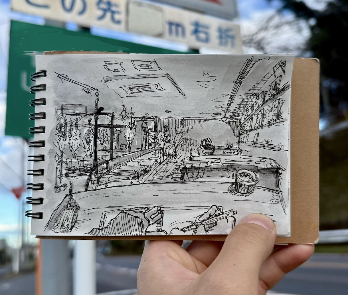 カフェやお店の店内、ご自宅の絵を描きます お気に入りのお店やこだわりの家の絵を水彩画で描きます！ イメージ4