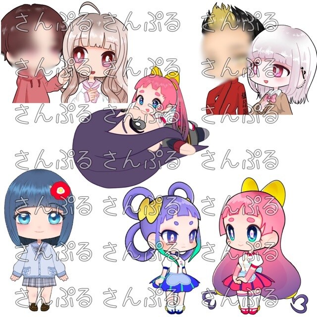 キャラクターシート描きます オリジナルキャラクターのシート　コテキャシート　立ち絵 イメージ5