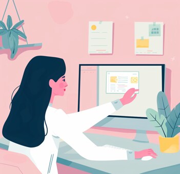 おしゃれなイラスト描きます ネット用や、資料用などに使用しやすいおしゃれデザインです♪ イメージ4