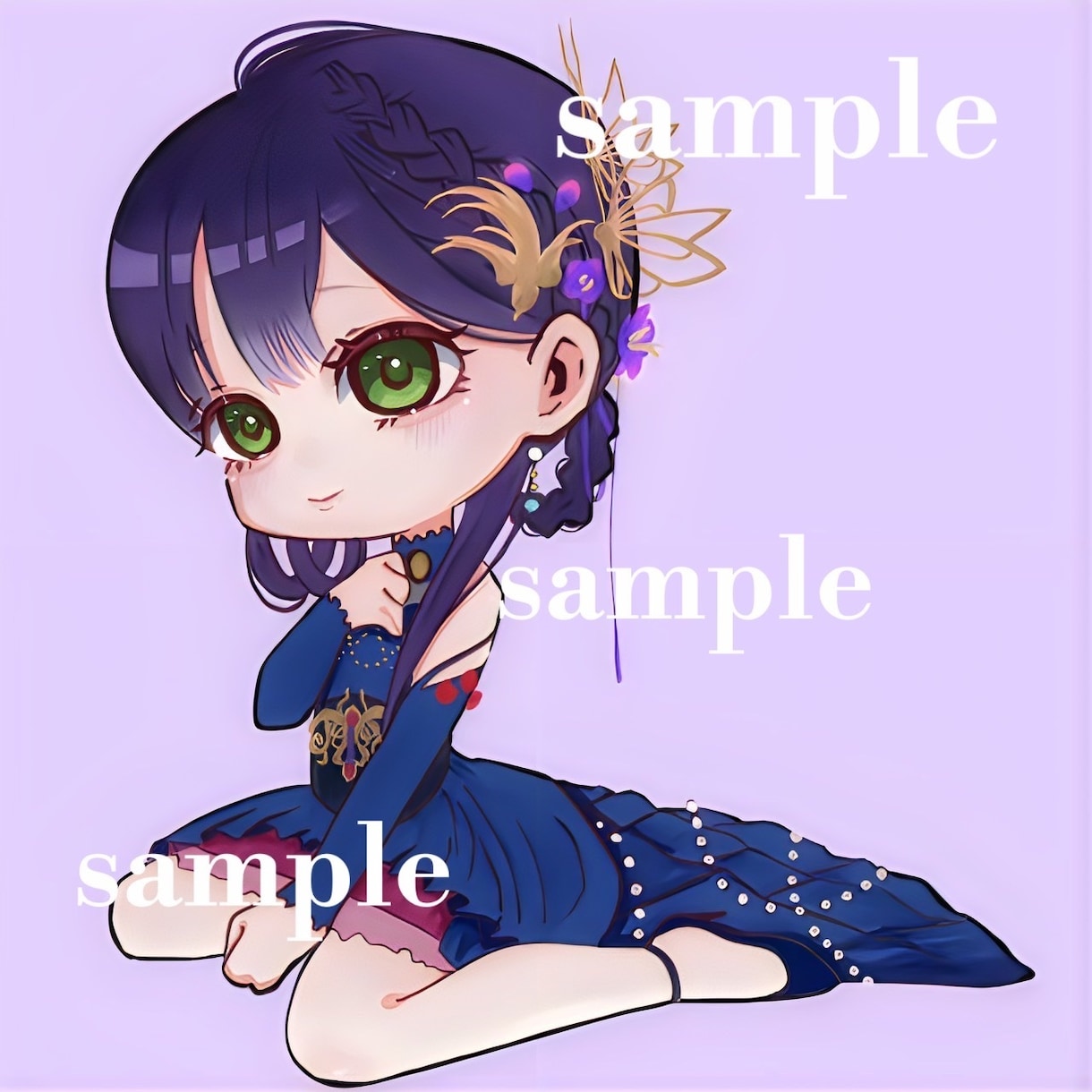デフォルメイラスト作成いたします snsなどのアイコン用デフォルメイラスト イメージ1