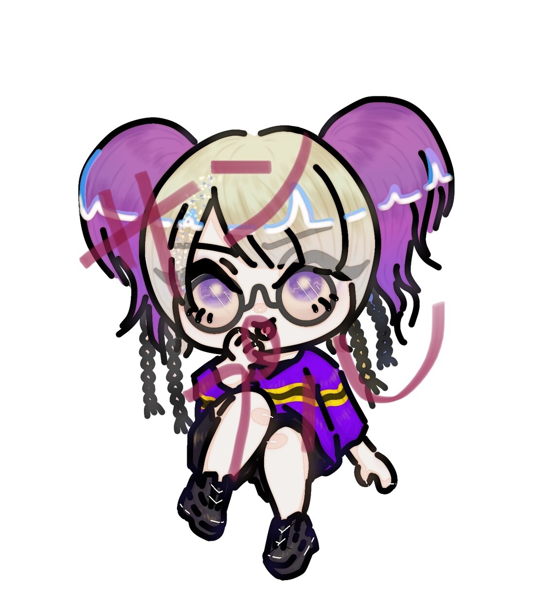 ミニキャラ描きます 可愛めのミニキャラを特徴的にかきます！ イメージ2