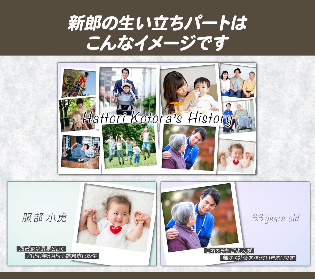 レトロでエモくて温かいプロフィールムービー作ります 平成育ちには懐かしいチェキカメラで撮られた雰囲気を演出！ イメージ4