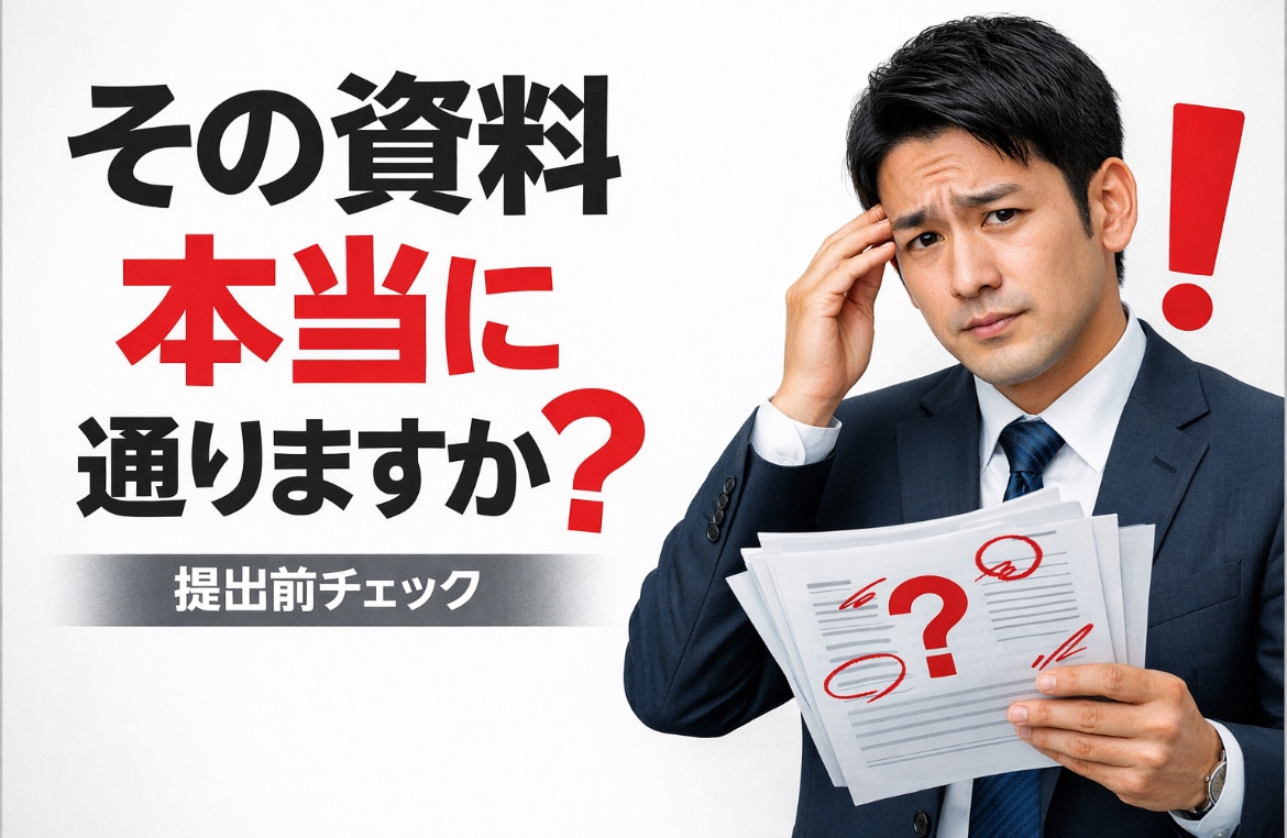 何が言いたいの？と言われる資料、通る構造に直します ｜稟議書・会議資料・報告書対応 イメージ1