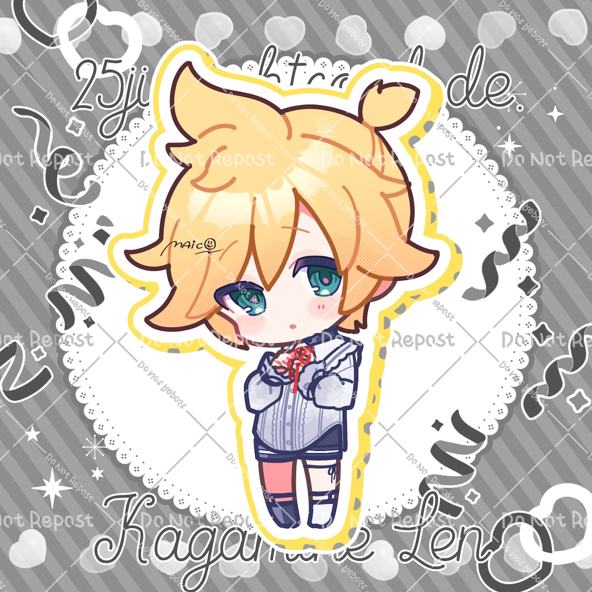 ちょこんとかわいいミニキャライラスト描きます 2頭身のころっとかわいいミニキャライラストをお描きします！ イメージ5
