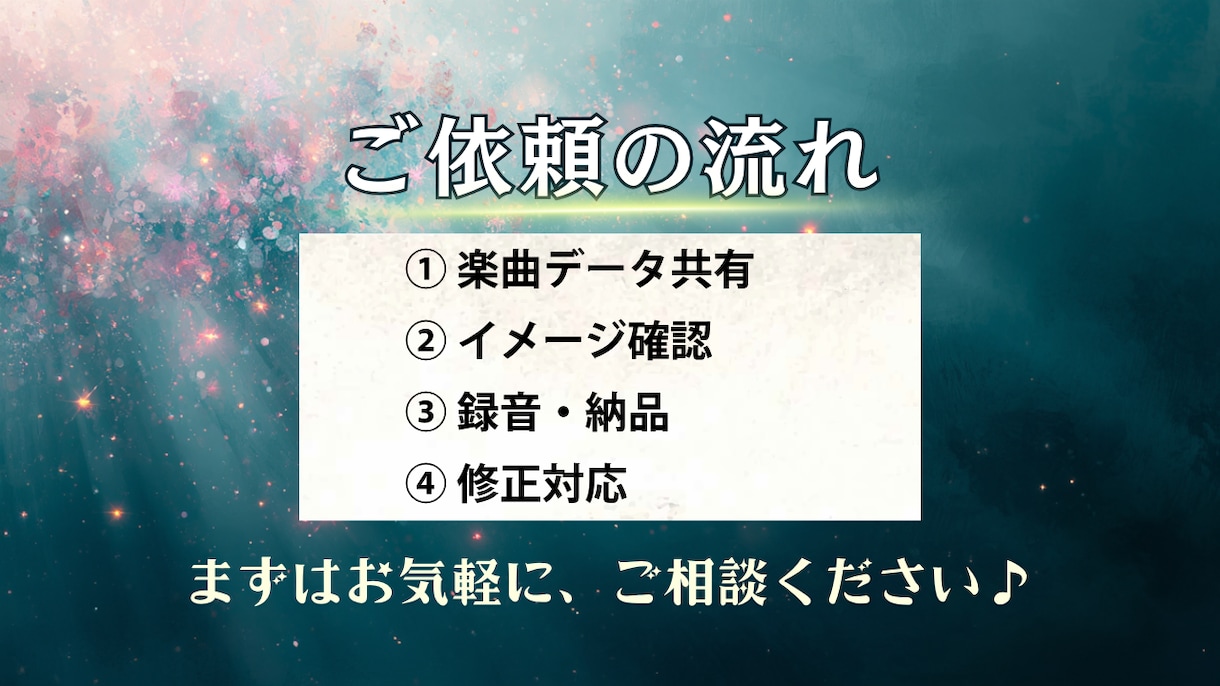 プロ声楽家がその大切な一曲を、丁寧に歌い上げます クラシック声楽の発声で美しく表現豊かな歌唱をお届けします イメージ3