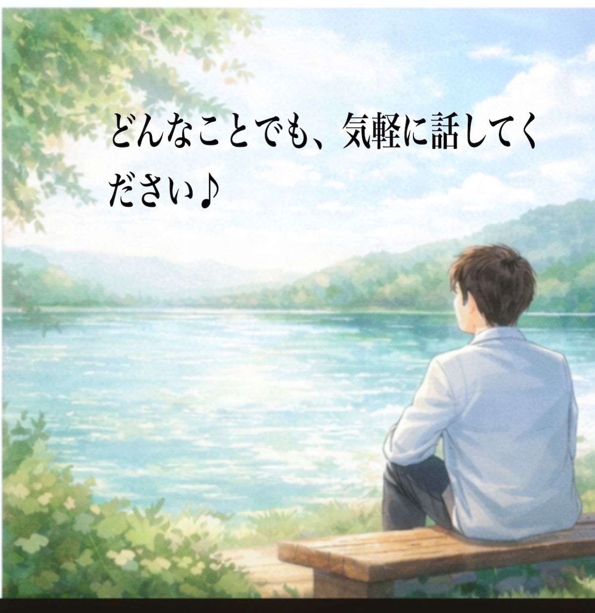 精神保健福祉士が話を聞きます何でも相談できます 何を話していいか分からなくても大丈夫です♩ イメージ1