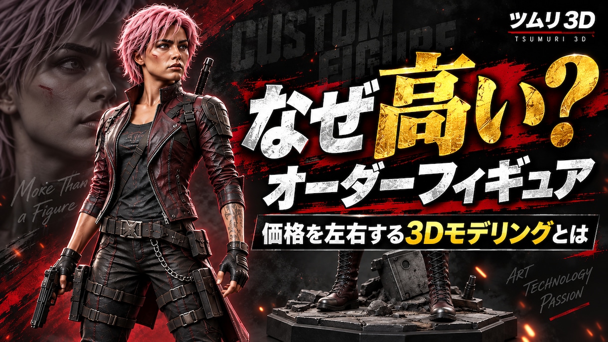 写真やイラストから高品質3Dフィギュアを制作します 3Dモデリングから完成まで丁寧に伴走する本格制作サービスです イメージ4