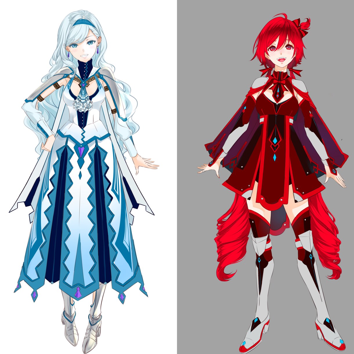 いろんなな用途のイラスト描かせていただきます 一枚絵/立ち絵/サムネイル/Vtuber関係のイラストなど。 イメージ5