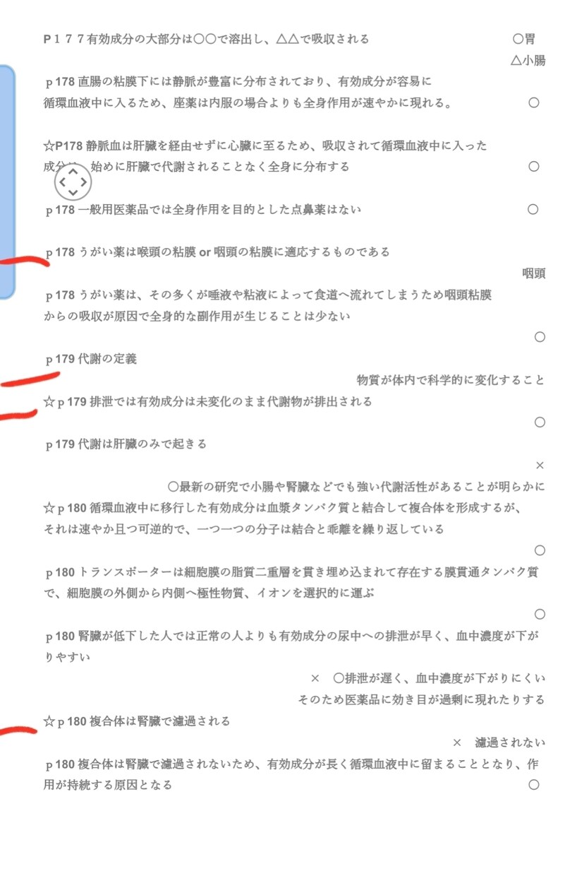 登録販売者試験の一問一答問題を大量に提供します 昨年独学で正答率96％以上で合格！その時に作った資料です。 イメージ3
