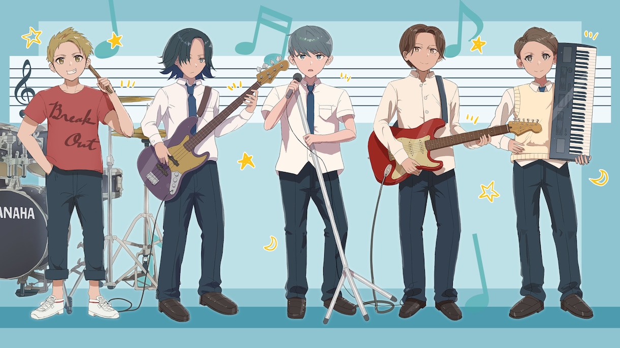一枚絵作成します ビジネス・アイコン・動画・グッズなど様々な用途で制作可能です イメージ5