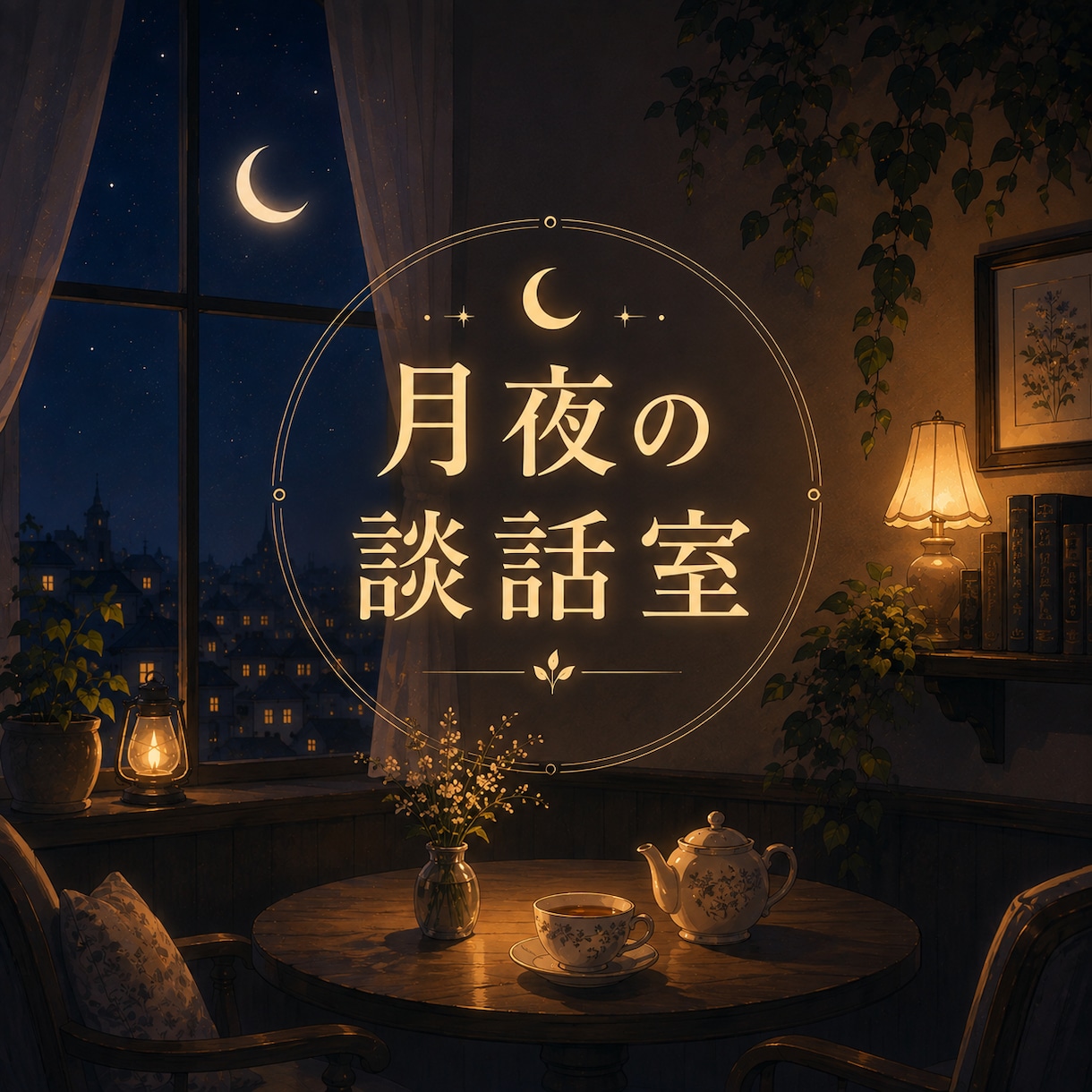 月夜の談話室⭐︎あなたのお悩みに寄り添います 繊細さや生まれ持った特性でお悩みの方、心から共感します！ イメージ1