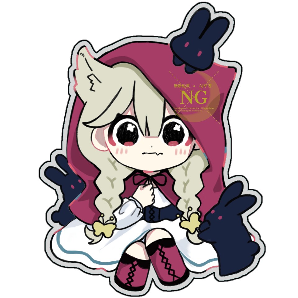 SNS活動を彩る可愛いミニキャラ描きます おめめが特徴的なキャラクターSDイラストを描きます！ イメージ2