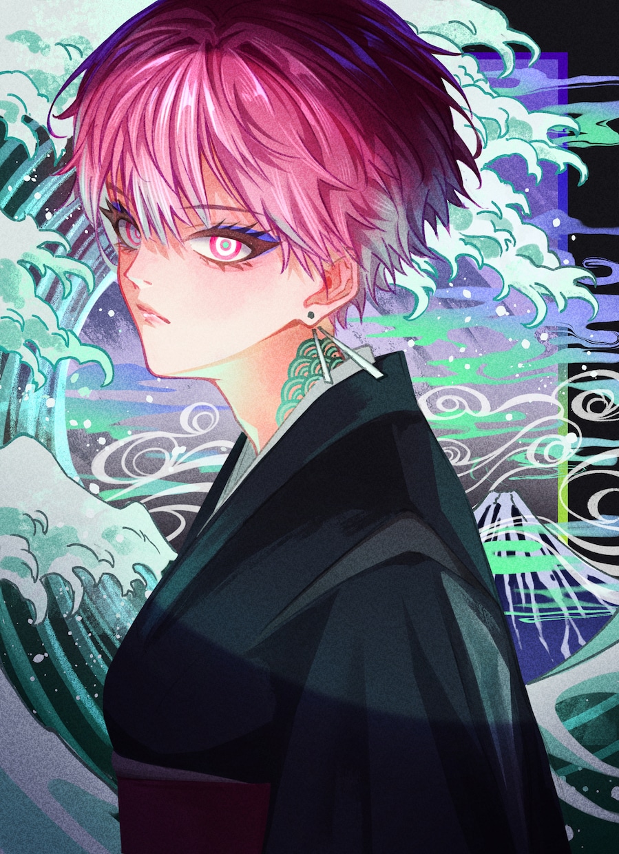 MV等でインパクトのあるイラストを制作します MVイラスト/挿絵/アイコン/SNS発信などに イメージ8