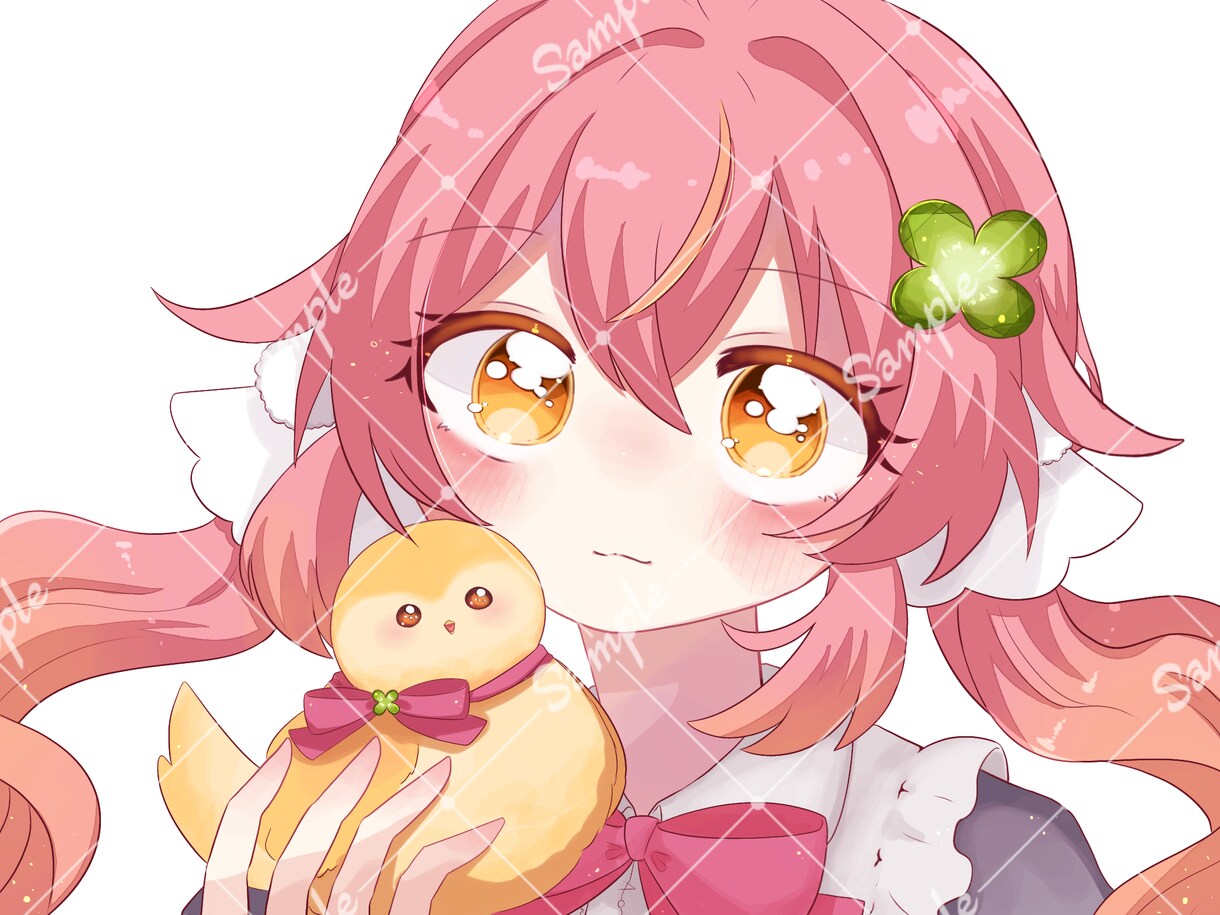 かわいいキラキライラストを制作いたします あなた様専用の可愛くてキラキラな1枚を制作します♡ イメージ1