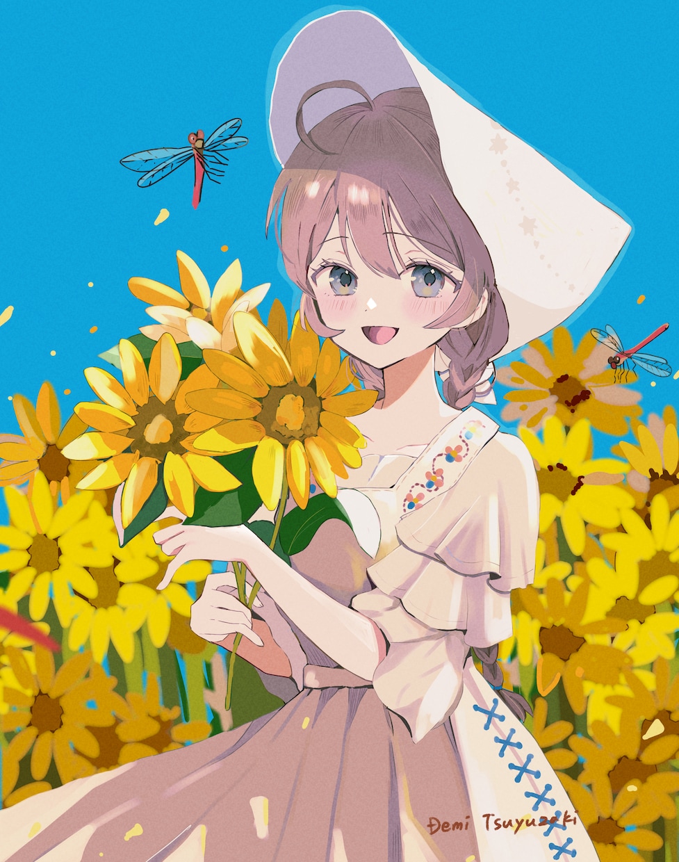 商用無料！全力で可愛い女の子を描きます ラフまで修正無制限！アイコンやミニキャラに是非！ イメージ5