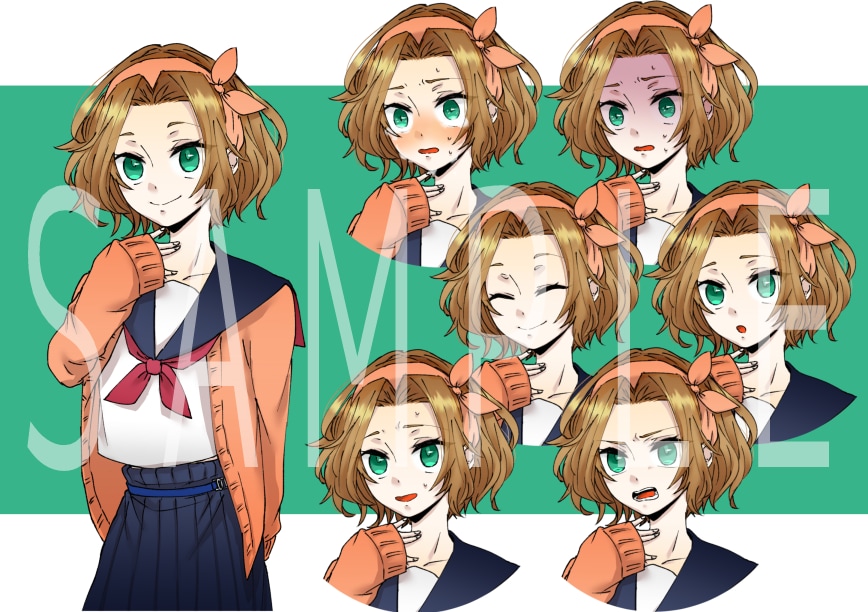 TRPG等のゲーム用立ち絵を製作いたします ＋1差分無料！ゲームをより楽しみたい方へ イメージ7
