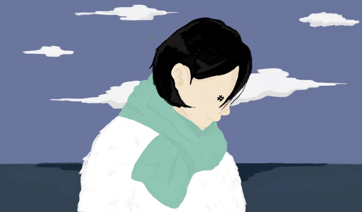 シャープの目を主に雰囲気のあるイラストを描きます SNSアイコン.壁紙等の利用向け イメージ1