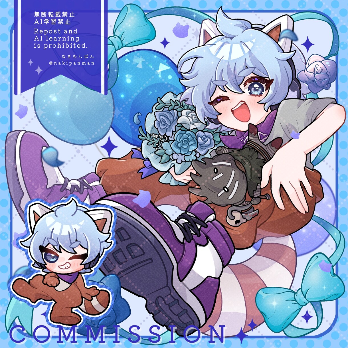 立ち絵、キービジュアルイラスト制作いたします キャラデザインからも可能！ポップで可愛いキャラクターイラスト イメージ7