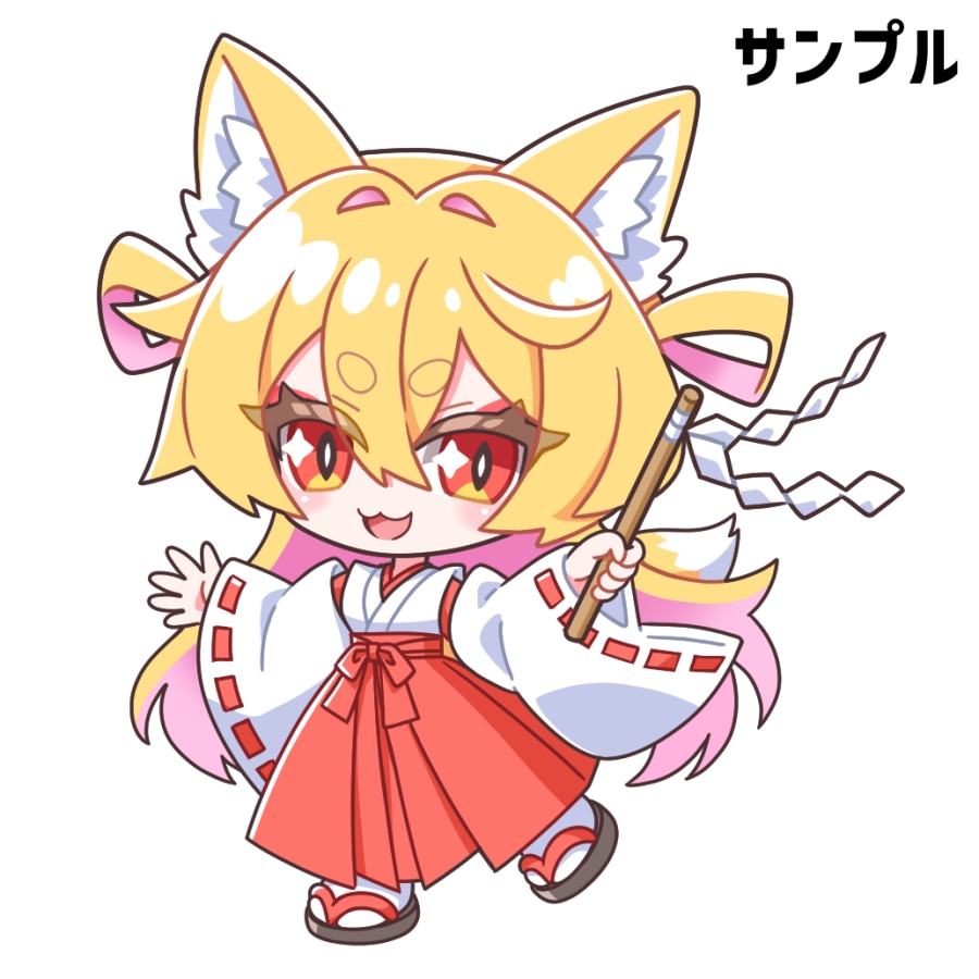 シンプルなミニキャライラスト作成します 【お試し・個人向け】SNSアイコン・サムネ・グッズ・観賞など イメージ3