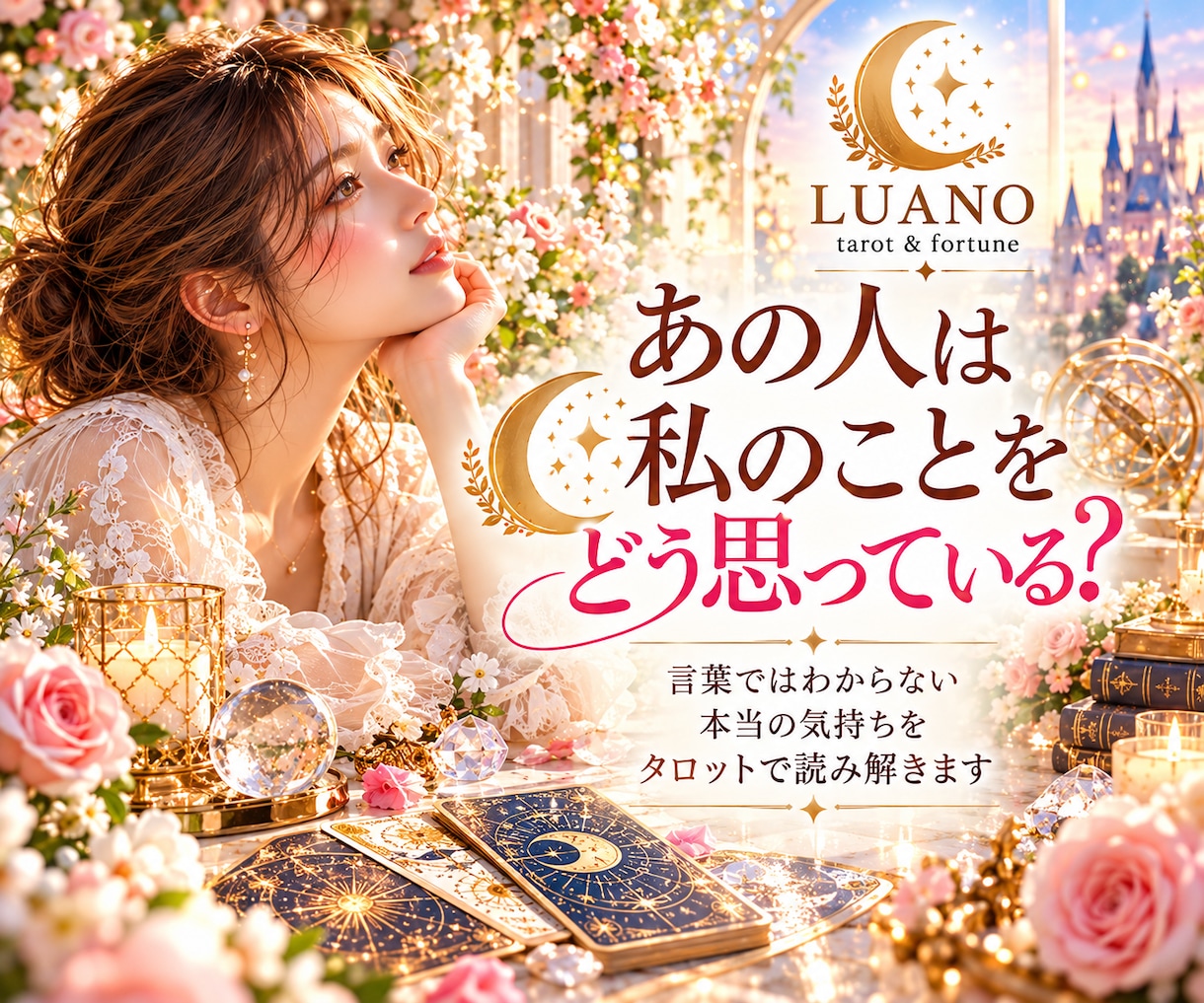 1/あの人の本音とあなたへの気持ちを占います 上げ鑑定なし｜言葉にしない本心まで読み解きます イメージ1