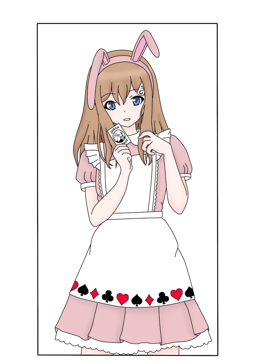女の子のイラスト作成いたします 女の子の白黒&カラー絵を描きます。お気軽にご依頼ください。 イメージ1