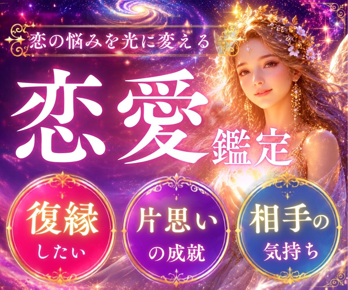 恋の悩みを優しく電話鑑定します あの人の本音も、恋の未来も丁寧に読み解きます。 イメージ1