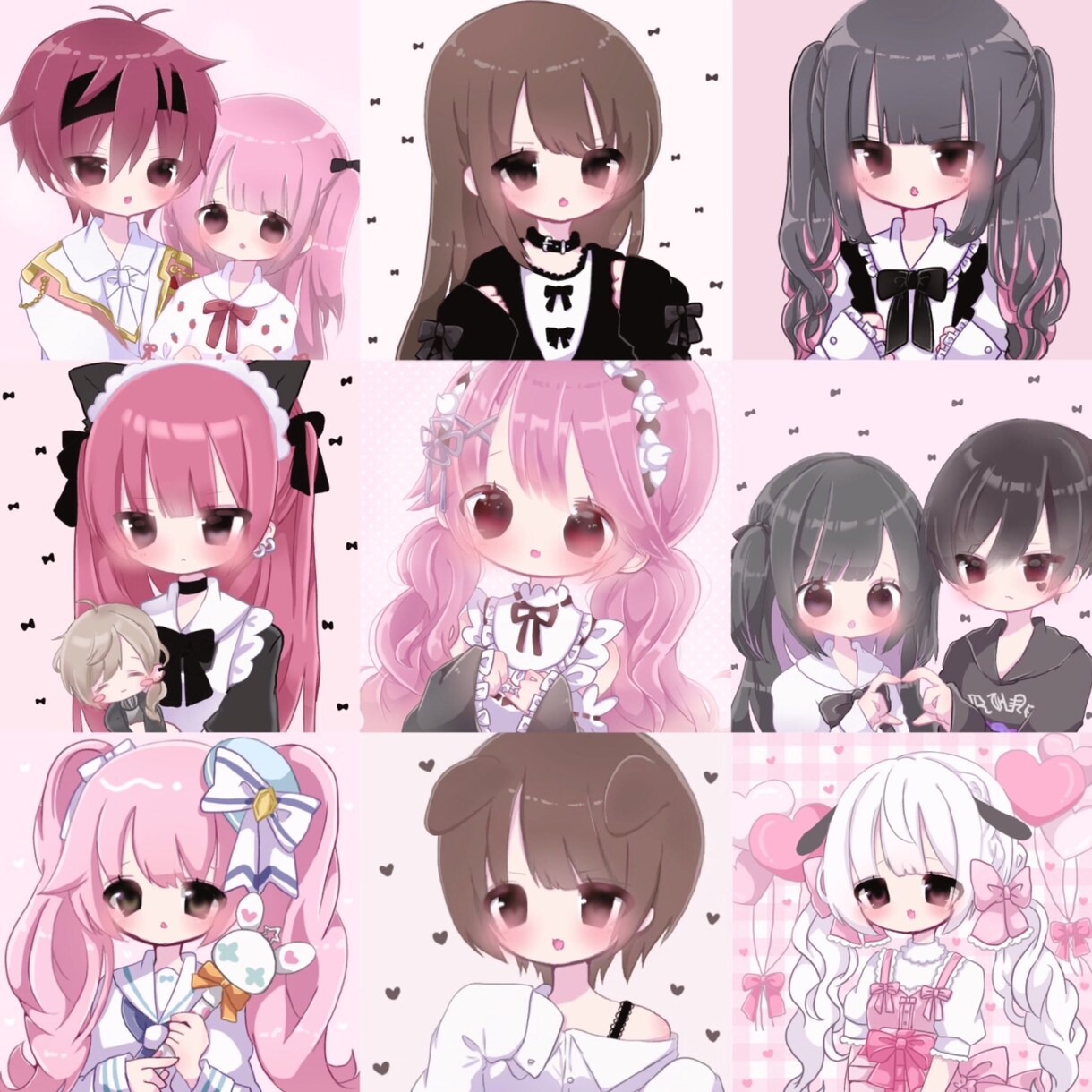 SNS用で映える可愛いアイコンイラスト描きます 可愛い女の子のイラストが得意ですෆ  ̖́-‬ イメージ2