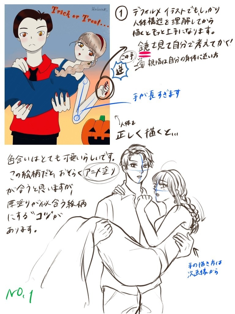 イラスト添削します 男の子がかけない、なんてことにはもうなりません！ イメージ3