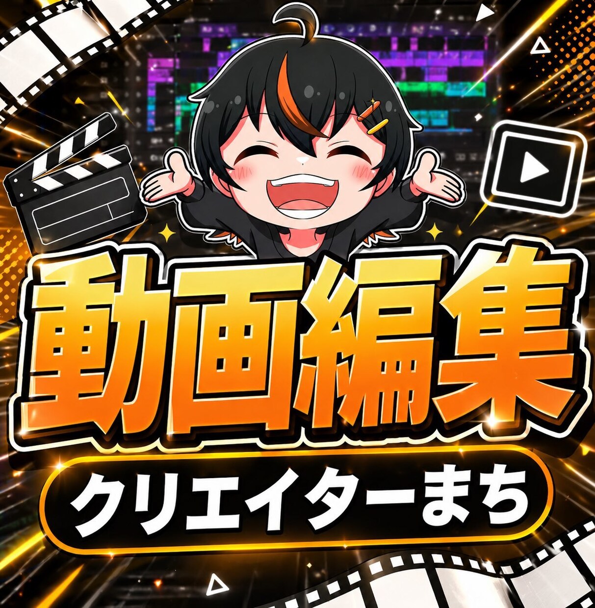 Vtuber・ストリーマー特化の動画編集をします かわいくポップな編集をします！！ イメージ1