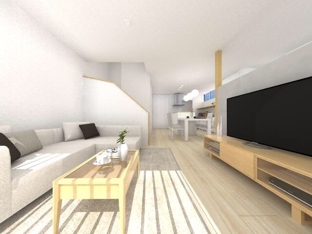 戸建て住宅簡易建築パース作成します イメージしづらい部分をイメージしやすくしましょう イメージ2